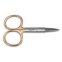 Tamsco - Large Loop Handle Straight Scissor 3.5" with Gold Handle