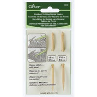 Clover - Knitting Repair Hook - Bamboo