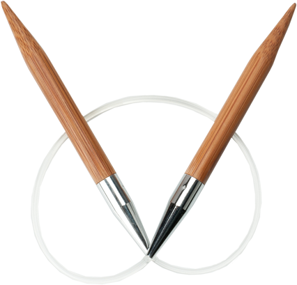 thumbnail image 2 of ChiaoGoo Bamboo Patina 32 Inch (81cm) Circular 2 of 11