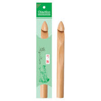 ChiaoGoo - Natural Bamboo - 9" Tunisian Hook - 1024