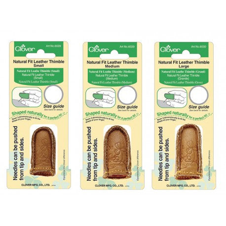 Clover - Natural Fit Leather Thimble
