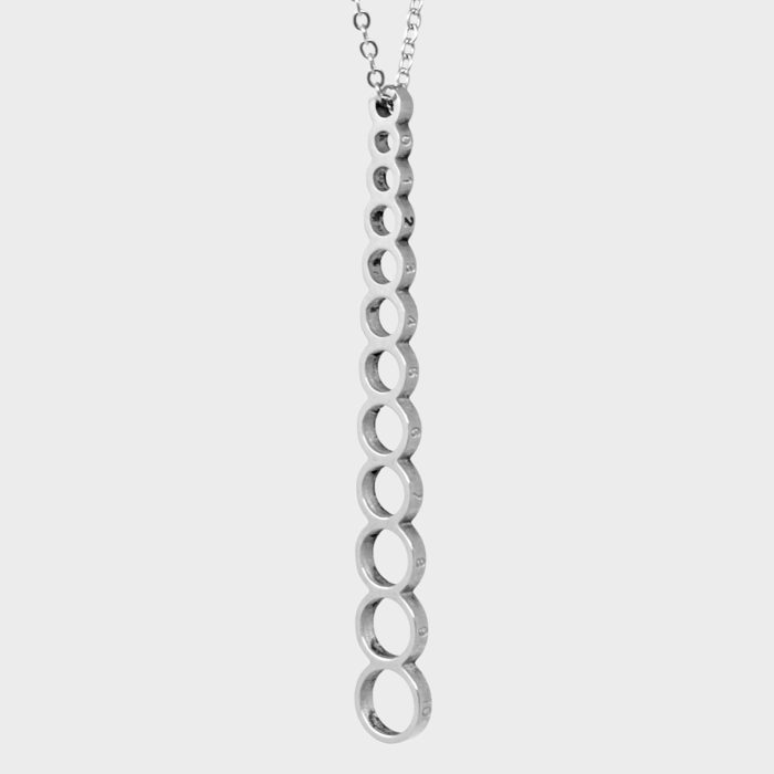 Crossover Industries- Needle Gauge Necklace