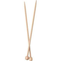 ChiaoGoo - Natural Bamboo - 9" Single Point - 1011