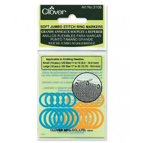 Clover - Soft Jumbo Stitch Ring Marker