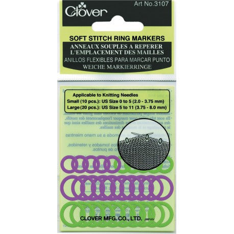 Clover - Soft Stitch Ring Marker